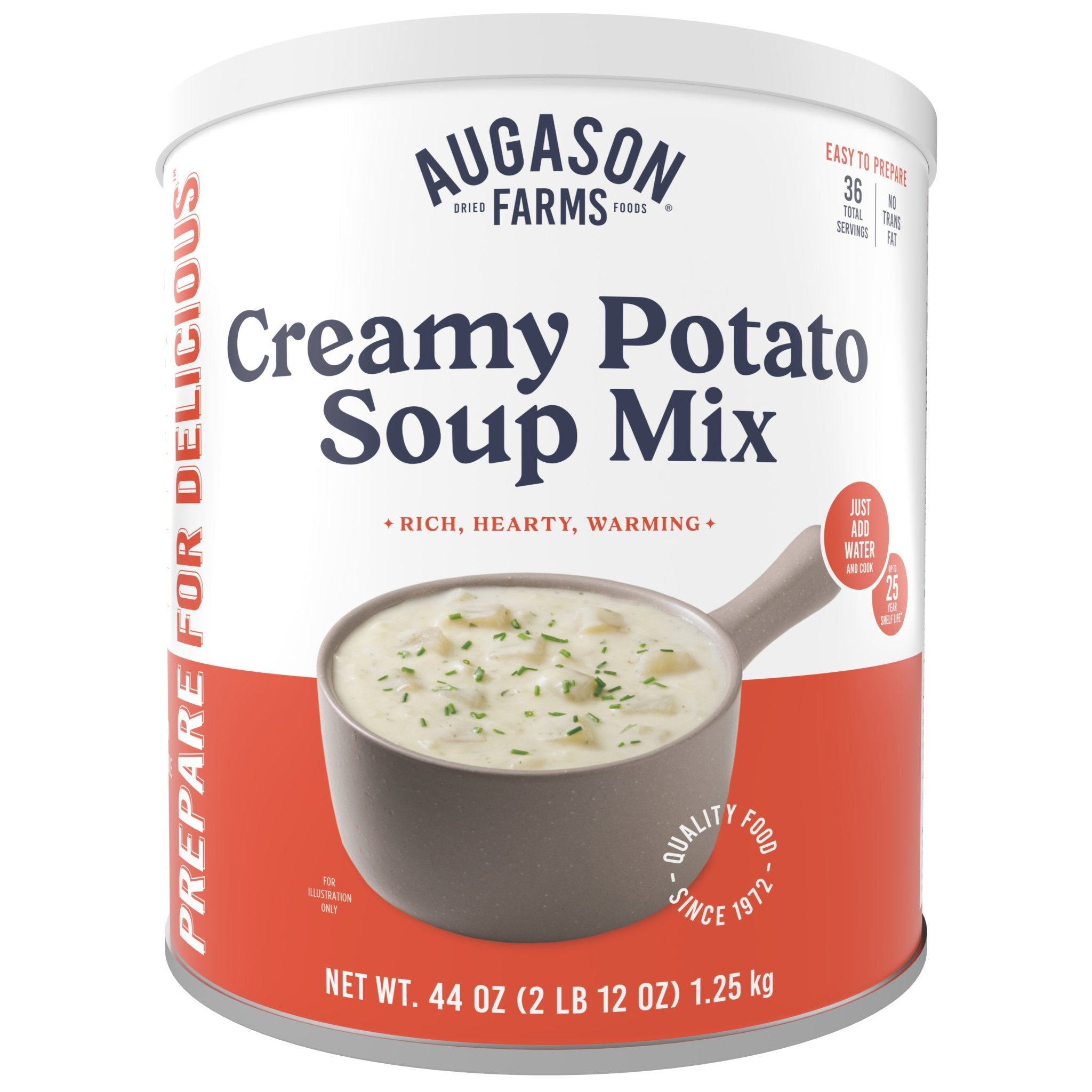 Creamy Potato Soup Mix Can, 36 Servings (SC)