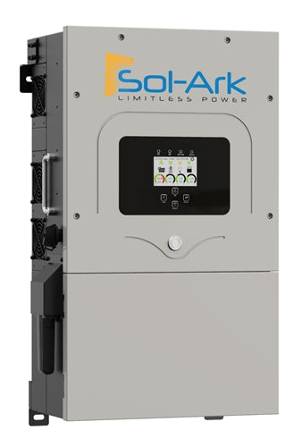 17KW Complete Offgrid Solar Kit - Homegrid 9.6kWh Lithium Battery + 15K Sol-Ark Inverter +17.6KW Solar with Ground Mount and Wiring (SC)