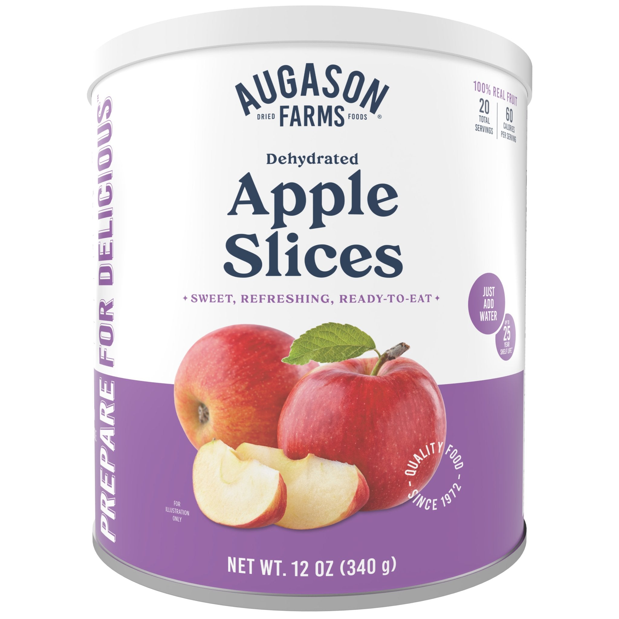 Dehydrated Apple Slices Can, 20 Servings (SC)