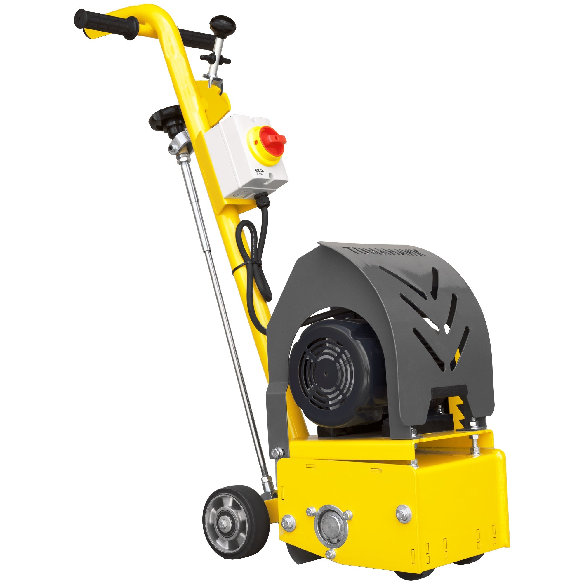 Electric 8” Concrete Scarifier Planer Grinder for Sidewalk Trip Hazard Repair, Traffic Line Removal (SC)
