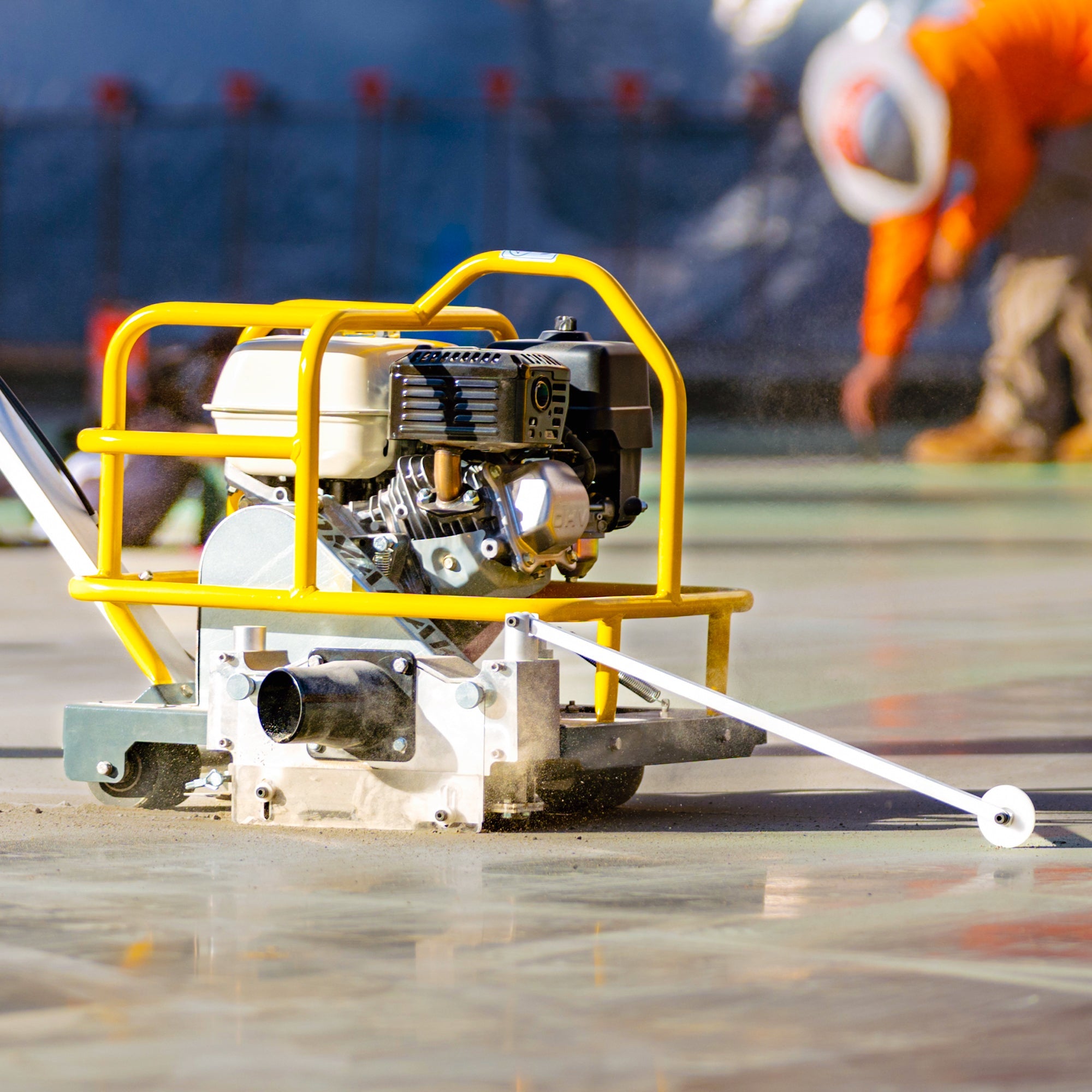 6" Early Entry Green Concrete Saw with 3.5 HP Honda GX120 Engine (SC)