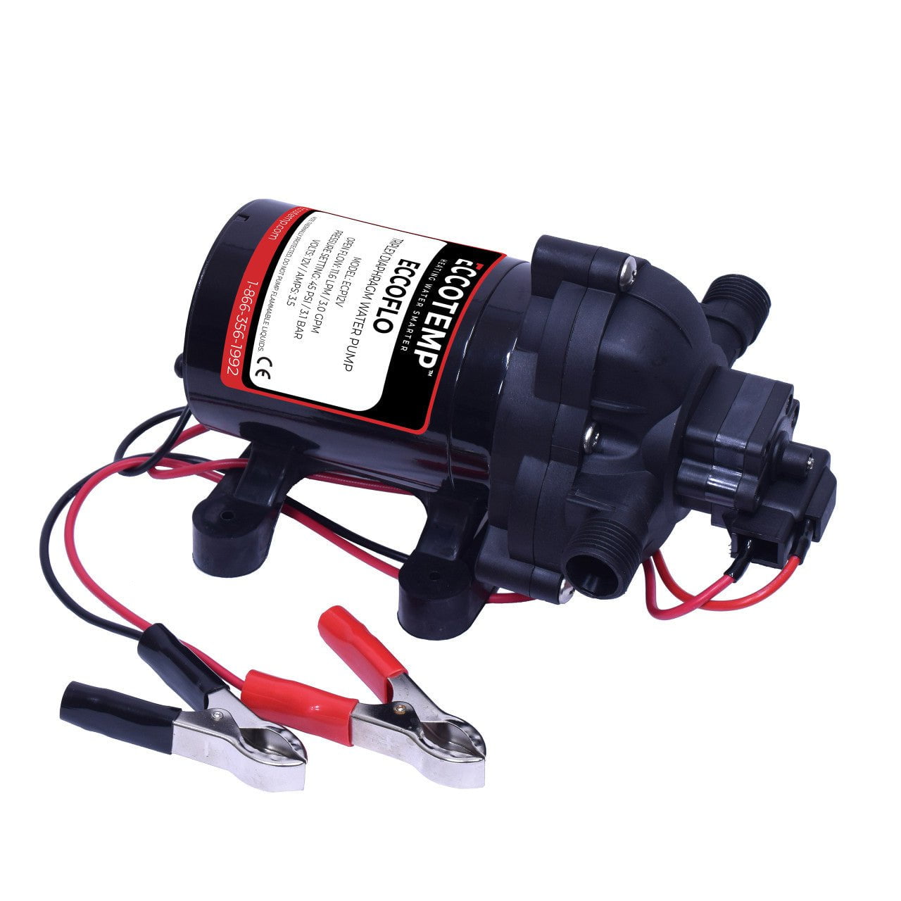 Eccotemp Eccoflo 12V Pump and Strainer (SC)