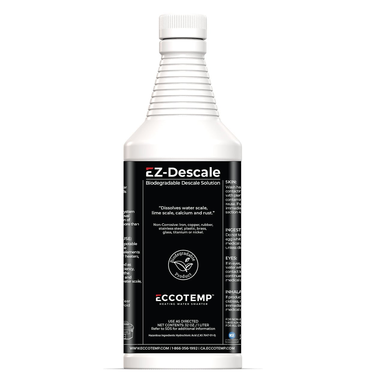 Eccotemp System Descaler Solution 32oz. (SC)
