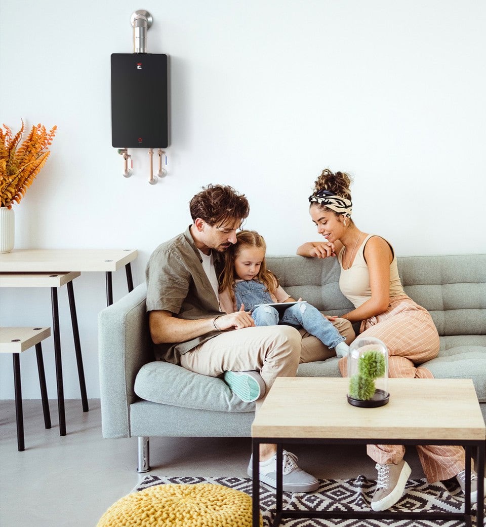 Eccotemp SmartHome Indoor 4.5 GPM Natural Gas Tankless Water Heater, SHLX Series (SC)