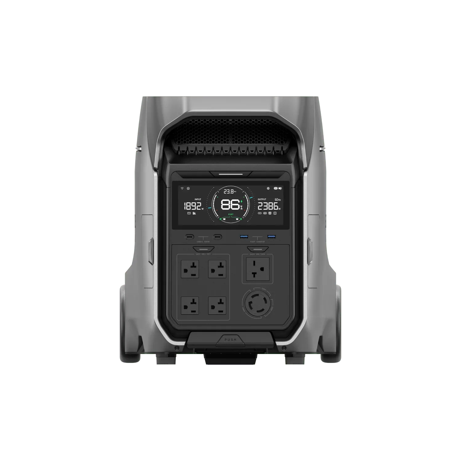 EcoFlow DELTA Pro 3 Portable Power Station Solar Generator