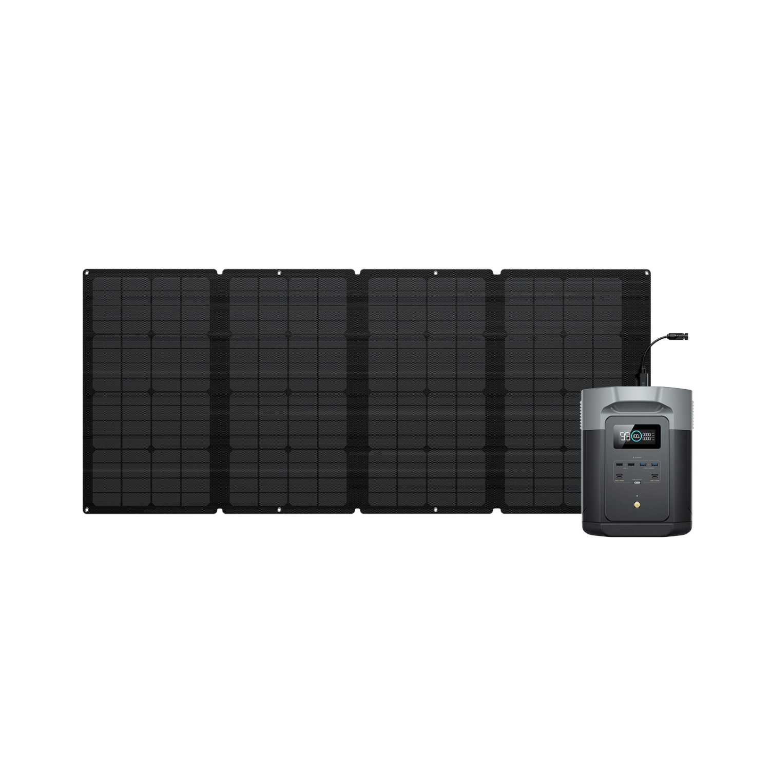 EcoFlow DELTA 2 Max + 160W Solar panel