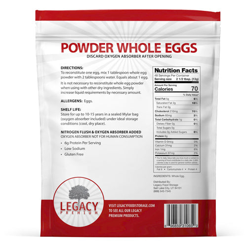 Bulk Whole Egg Powder (SC)