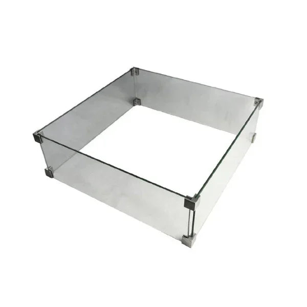 Elementi Manhattan and Aurora Wind Screen For Fire Pit OFG103-WS