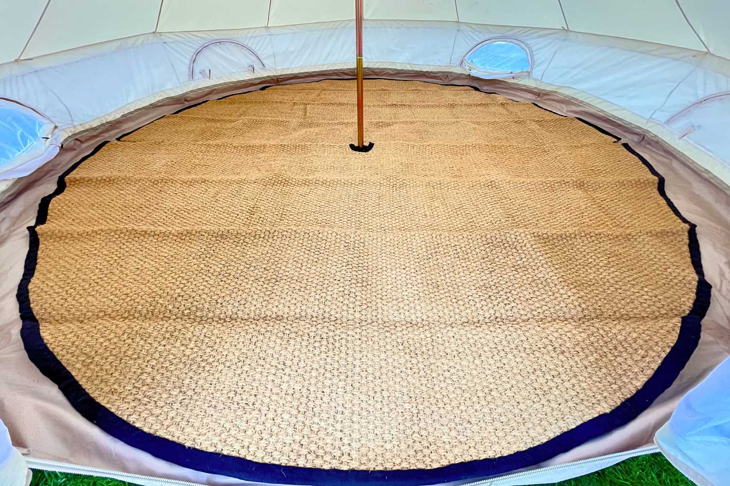 Coir Bell Tent Rug Half-Moon | 16' (5M) (SC)