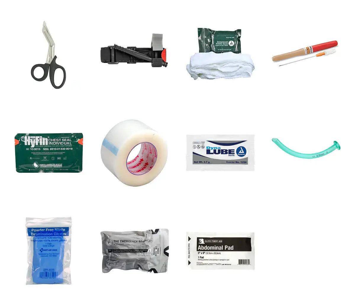 Enhanced IFAK w/Tourniquet & Chest Seals (SC)