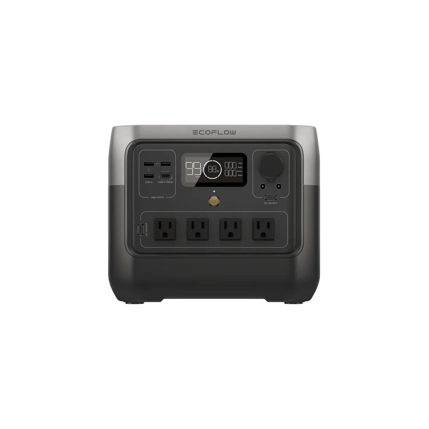 EcoFlow RIVER 2 Pro Portable Power Station Solar Generator (SC)