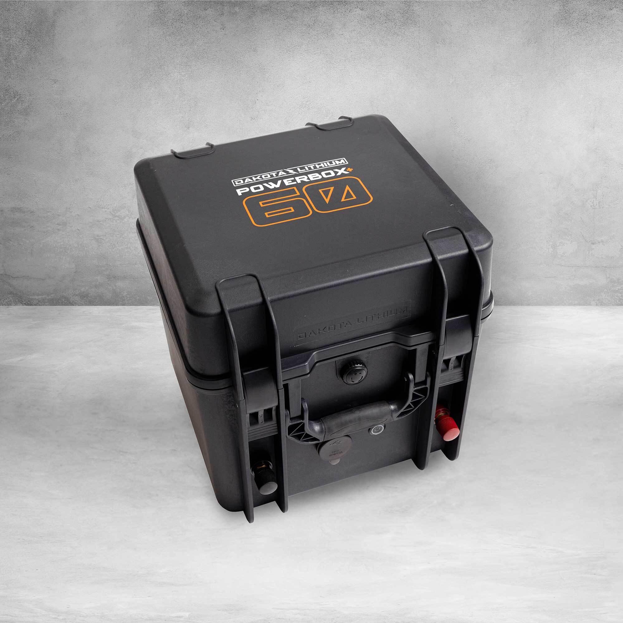 Dakota Lithium Powerbox+ 60 Waterproof Power Station, DL + 12V 60Ah Battery Included (SC)