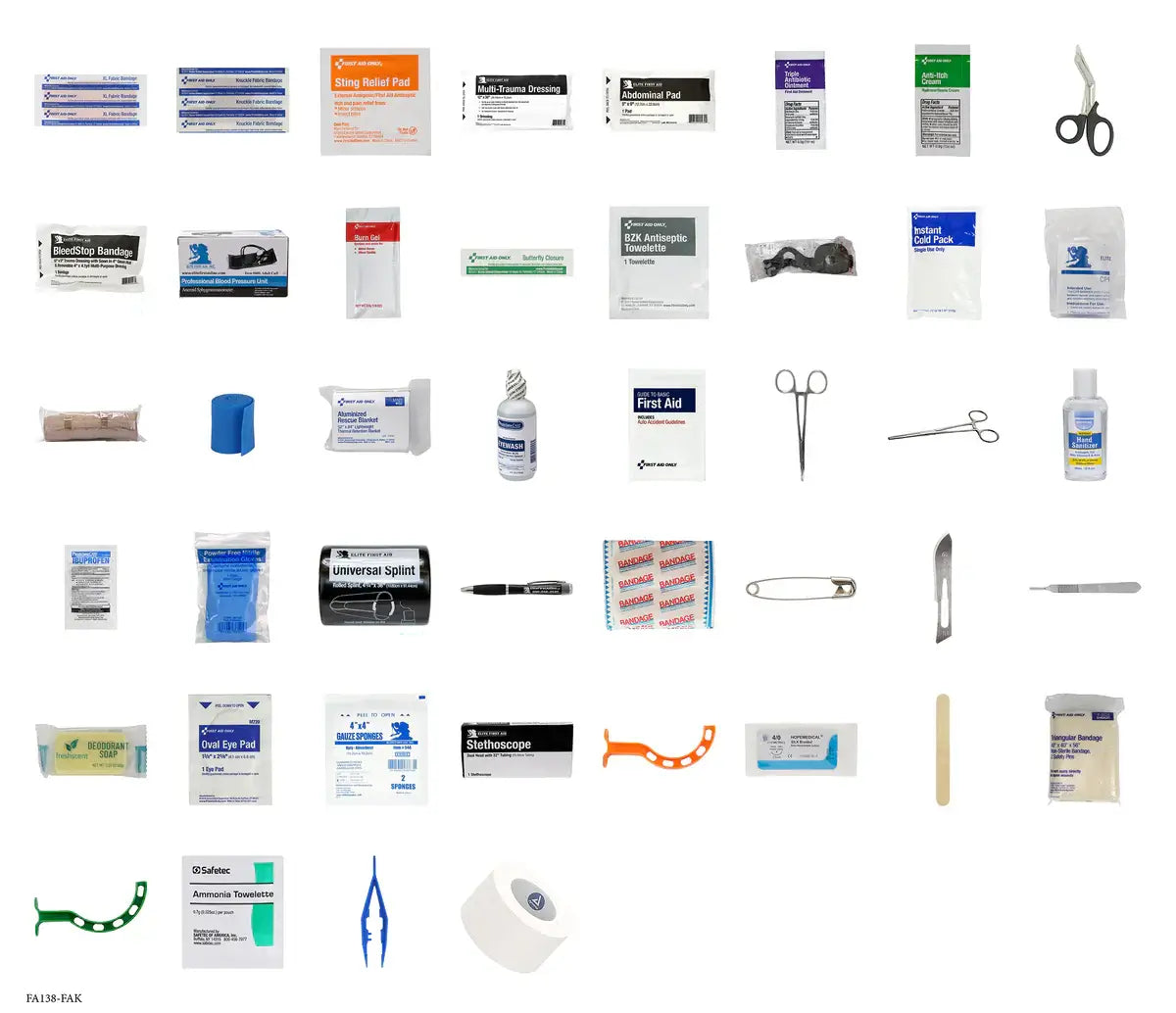 First Aid Backpack - General-Purpose (SC)