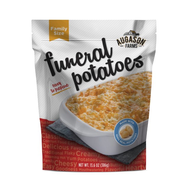 Funeral Potatoes Pouch, Cheesy Potato Casserole, 12 Servings (SC)