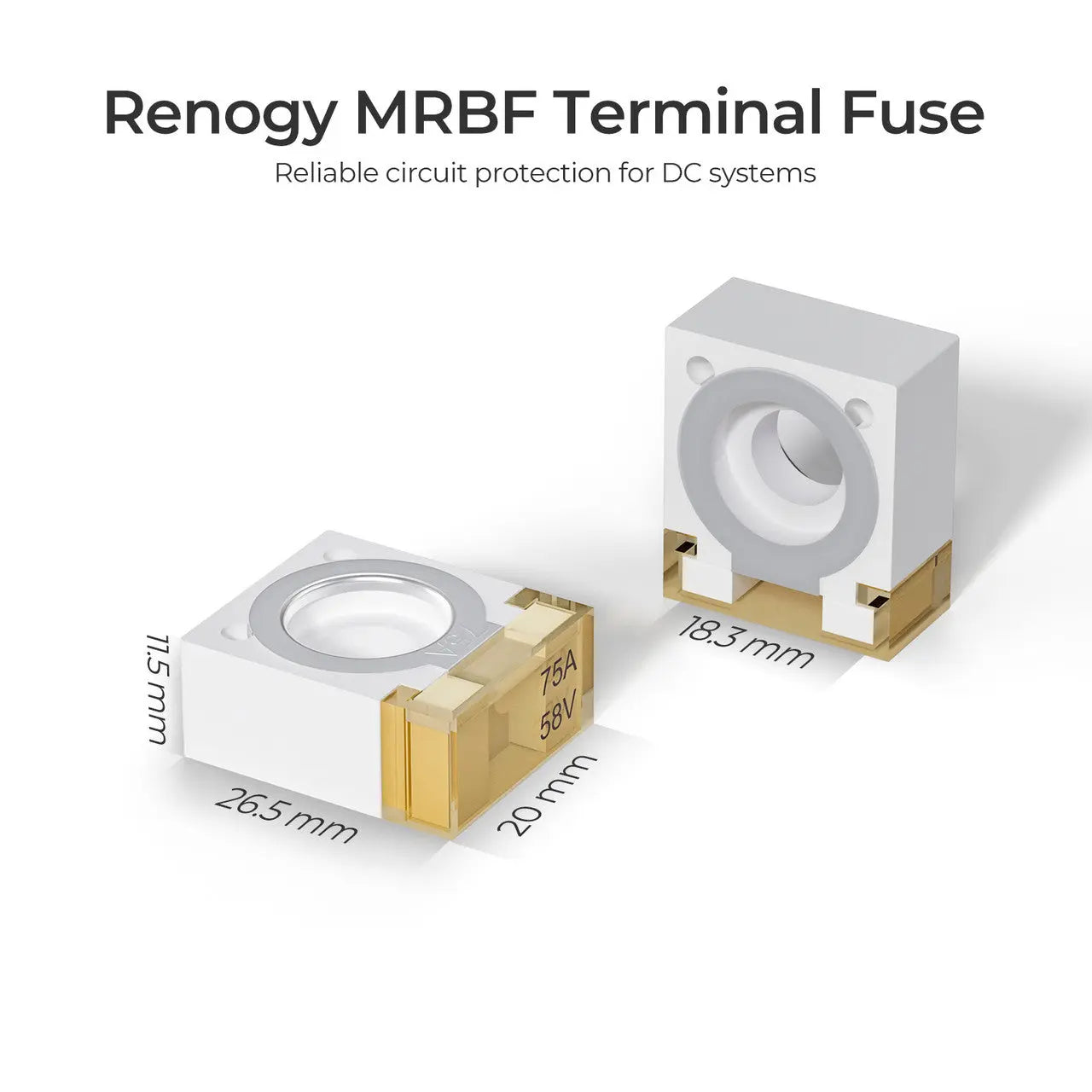 MRBF Terminal Fuse(30A/40A/60A/75A/100A/150A/200A/250A/300A/350A/400A) (SC)