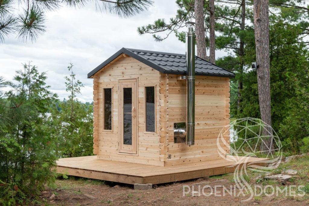 Georgian Cabin Sauna - Phoenix Domes (SC)