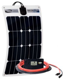 Go Power! 35 Watt Flexible Solar Kit - GP-FLEX-35 (SC)