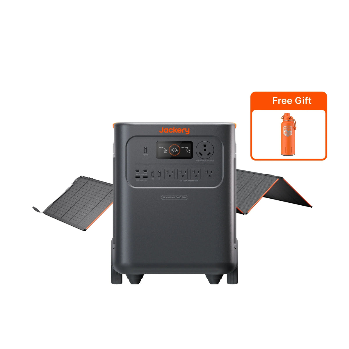 Jackery Solar Generator HomePower 3600 Plus