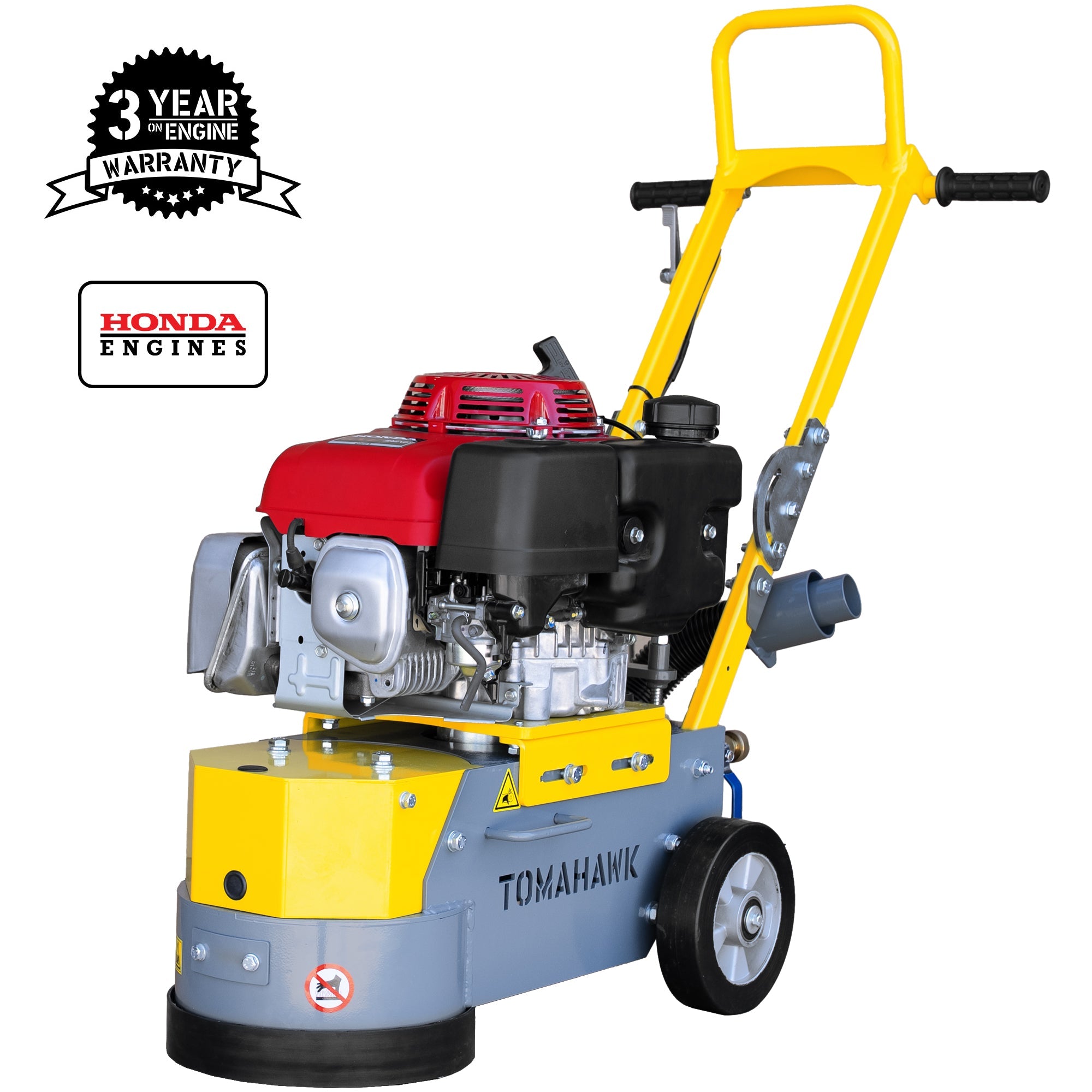 10" Honda Concrete Floor Grinder 10HP GXV390 Motor for Smoothing, Floor Prep, Coatings (SC)