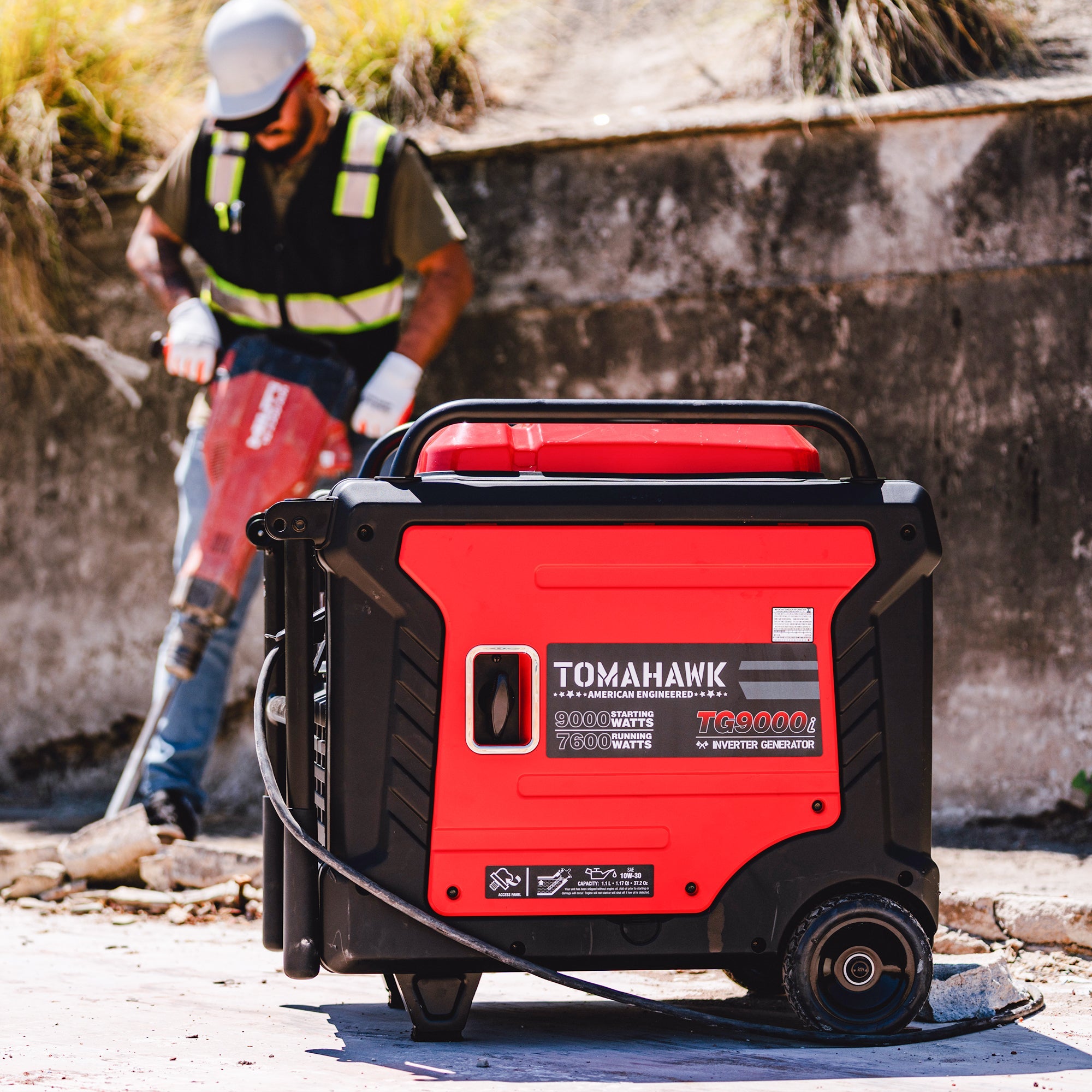 PRE ORDER: 10,500 Watt Inverter Generator Electric Start Super Quiet Portable Gas Power Professional Use (SC)