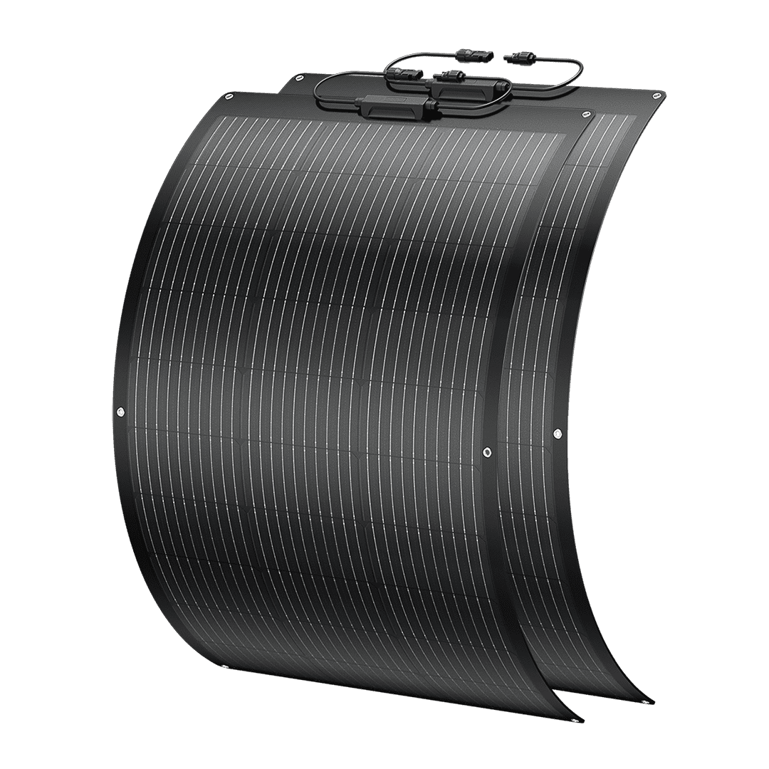 Arch 200 Watt Fiberglass Curved Solar Panel (2x100W) (SC)