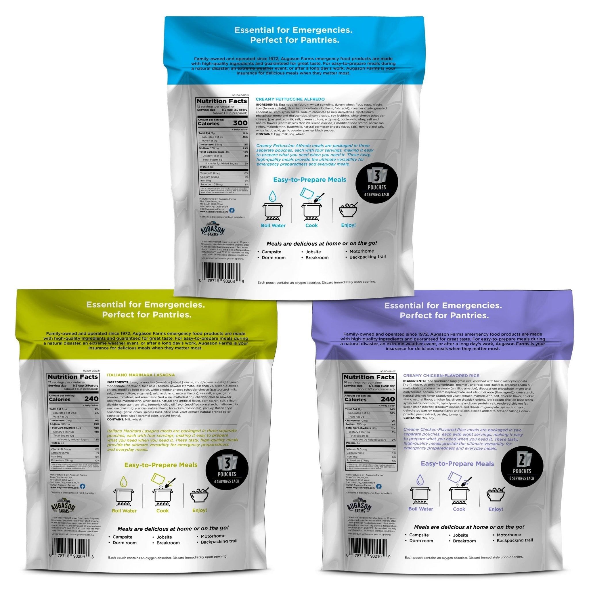 Italian Dinner Favorites, 3 Pack (SC)