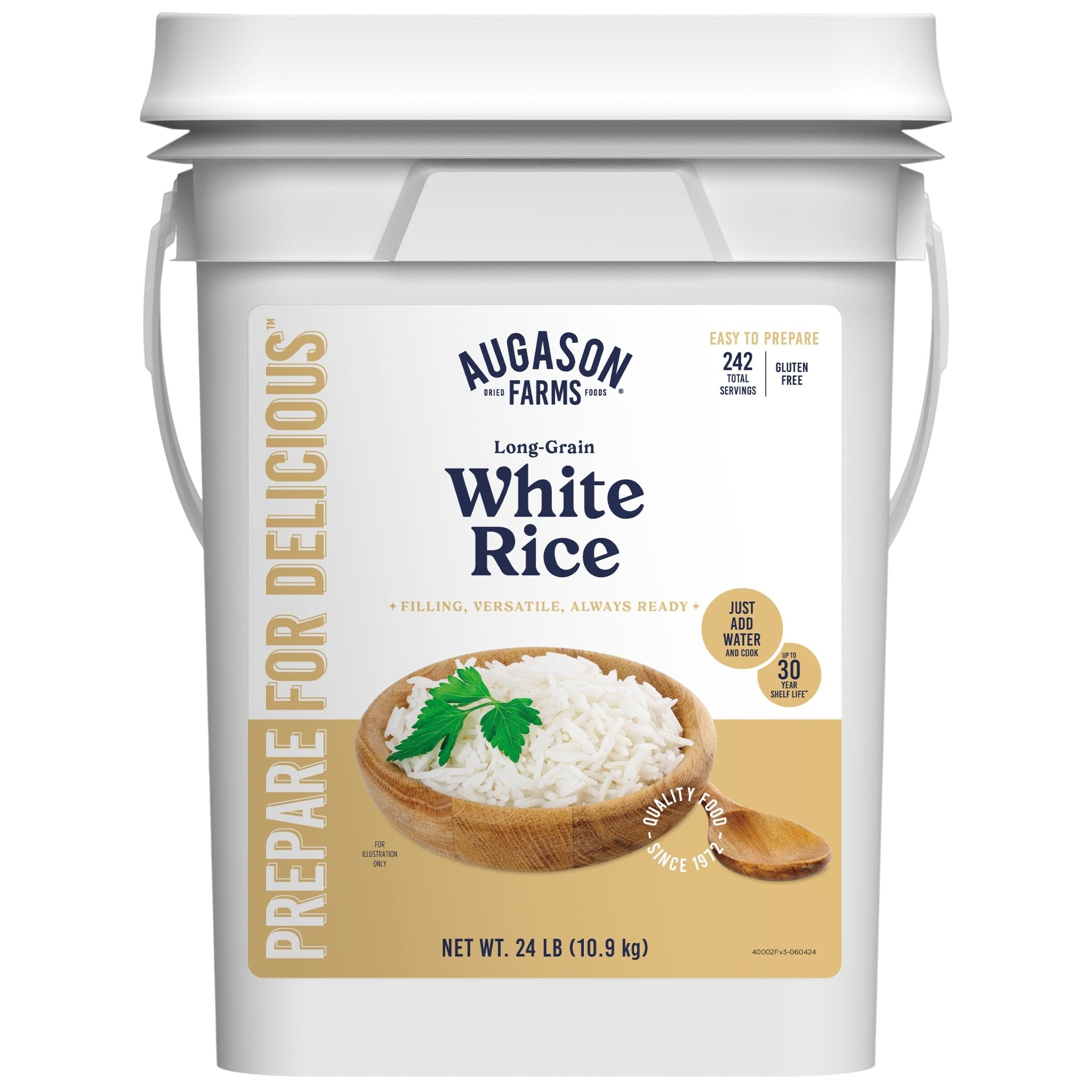 Long Grain White Rice, 242 Servings (SC)