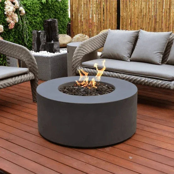 Elementi Modeno - Venice Round Concrete Fire Pit Table