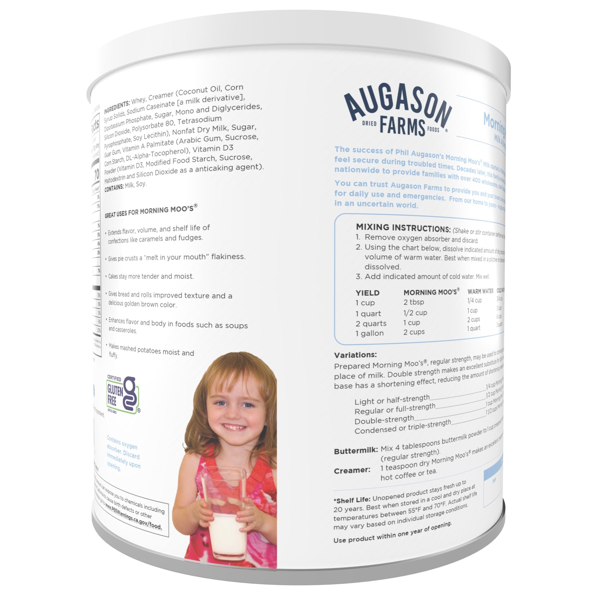 Morning Moo's Milk Alternative Can, 93 Servings (SC)