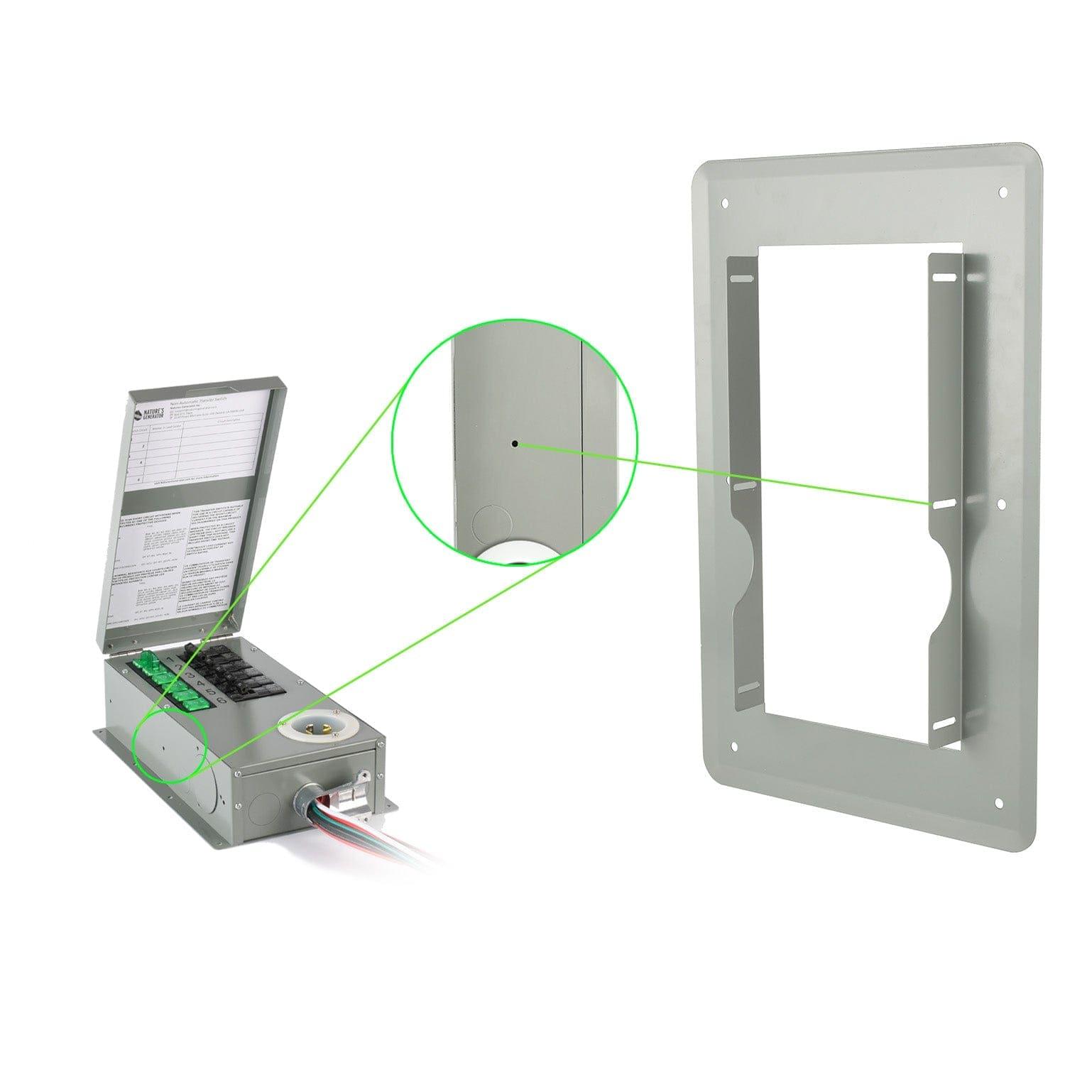 Nature's Generator Power Transfer Switch Flush Mount (SC)