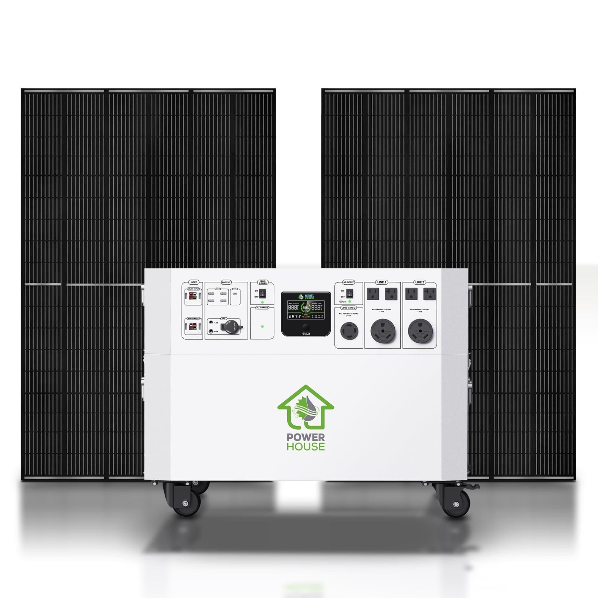 Nature’s Generator Powerhouse with Solar Panel (SC)