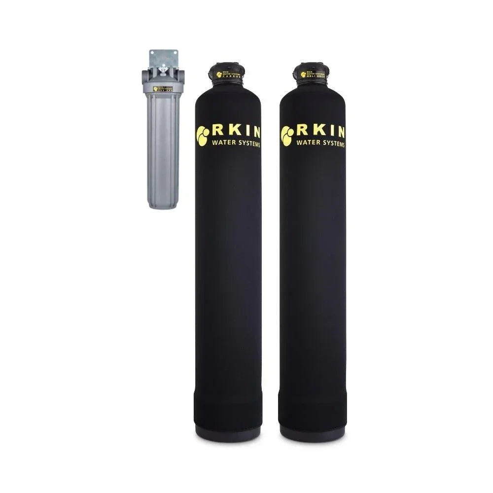RKIN - OnliSoft Pro Salt-Free Water Softener and Whole House Carbon Filter System