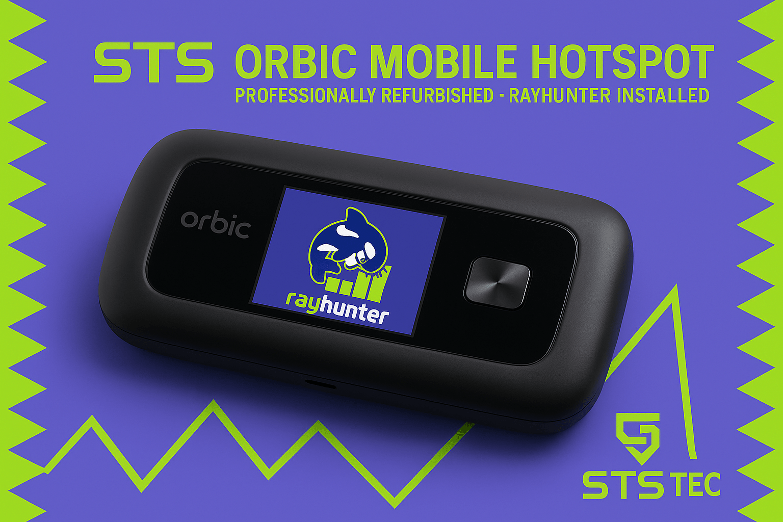 RayHunter Orbic RC400L IMSI Catcher Detector | Stingray / Cell Site Simulator Detection Hotspot