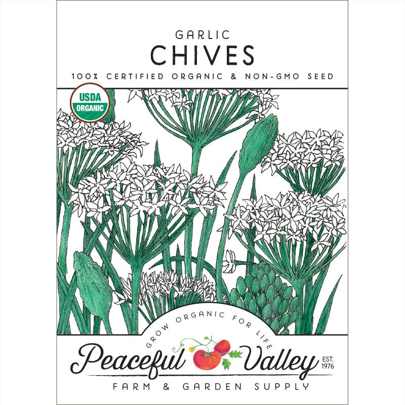 Organic Chives, Garlic (SC)