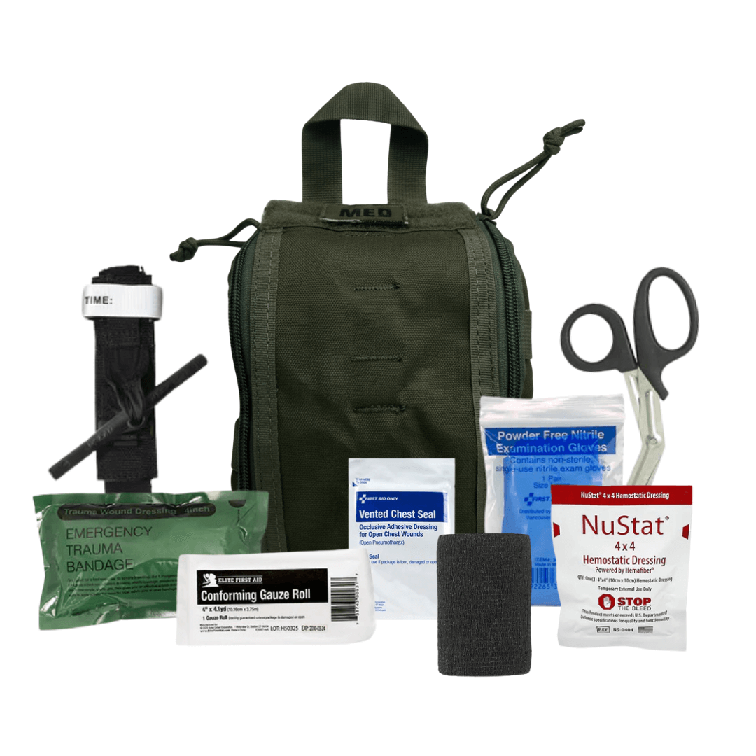 Patrol Trauma Kit w/Bleeding Control Kit | Tactical IFAK (SC)