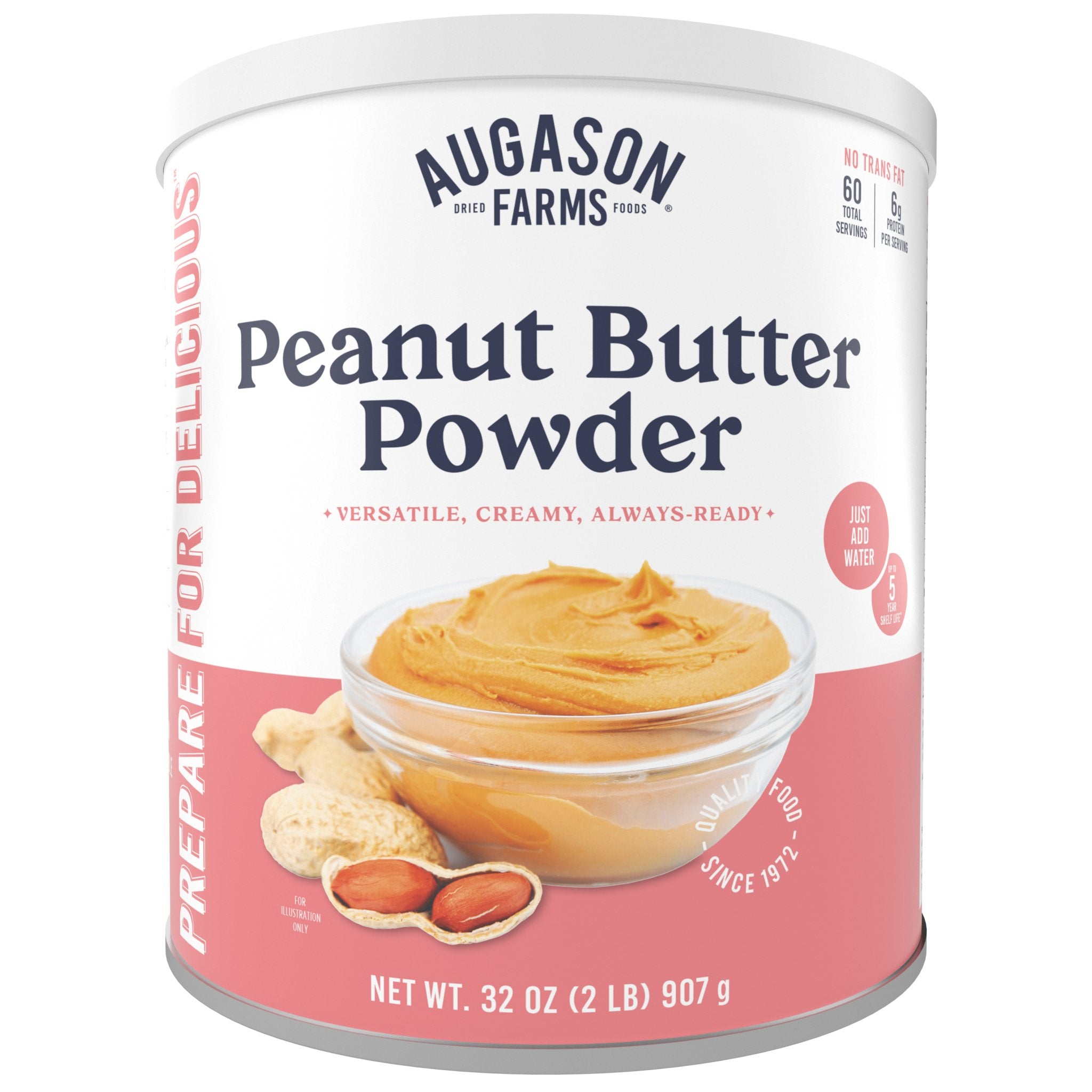 Peanut Butter Powder Can, 60 Servings (SC)