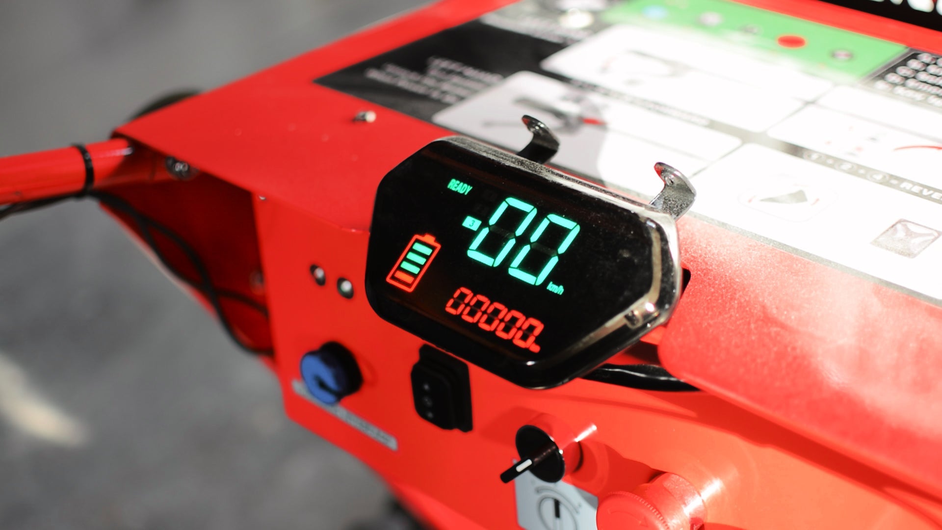 30" Concrete Power Buggy Electric Battery Mini Dumper 660-lb. Bucket Capacity (SC)