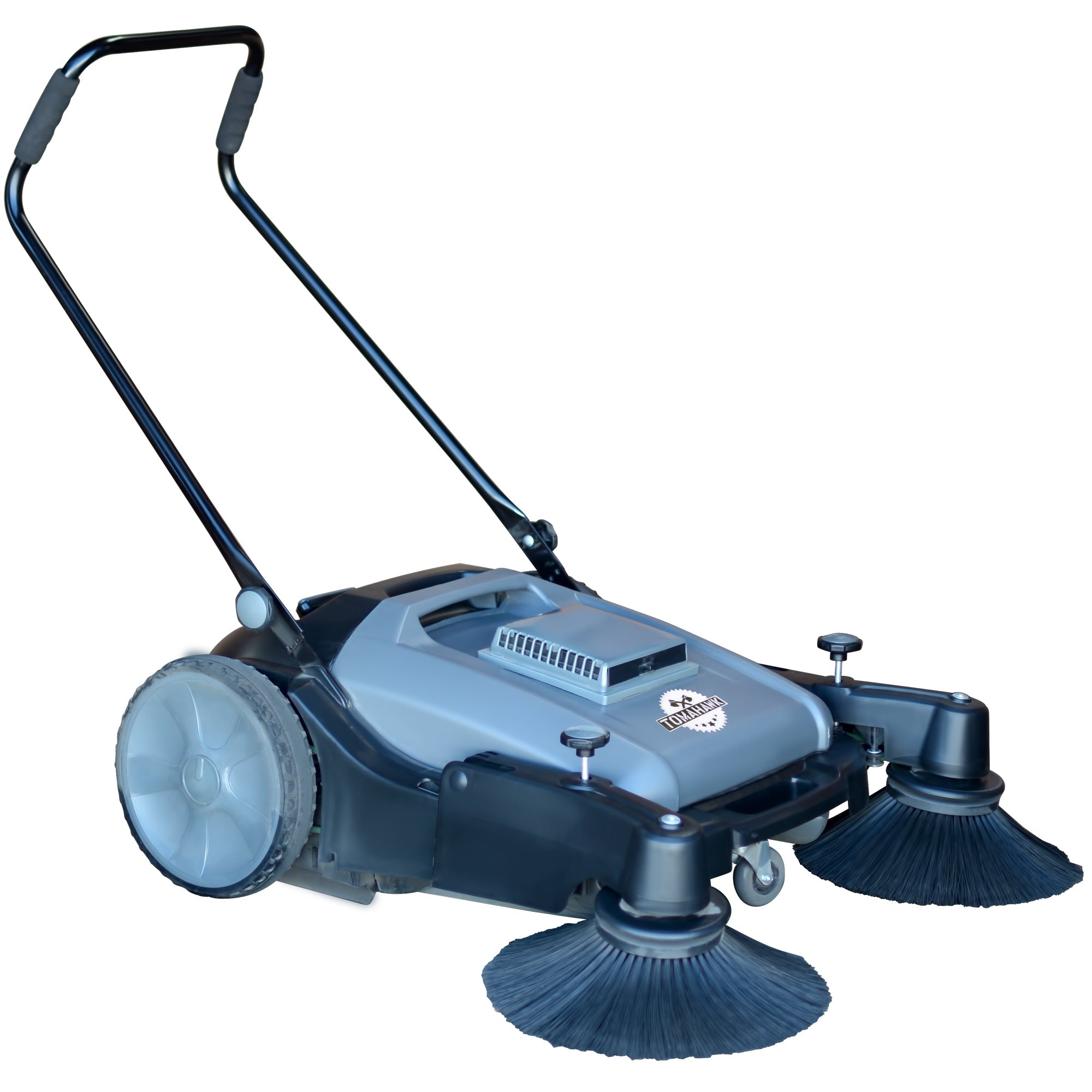 Commercial 38" Push Sweeper with Triple Power Brooms (SC)