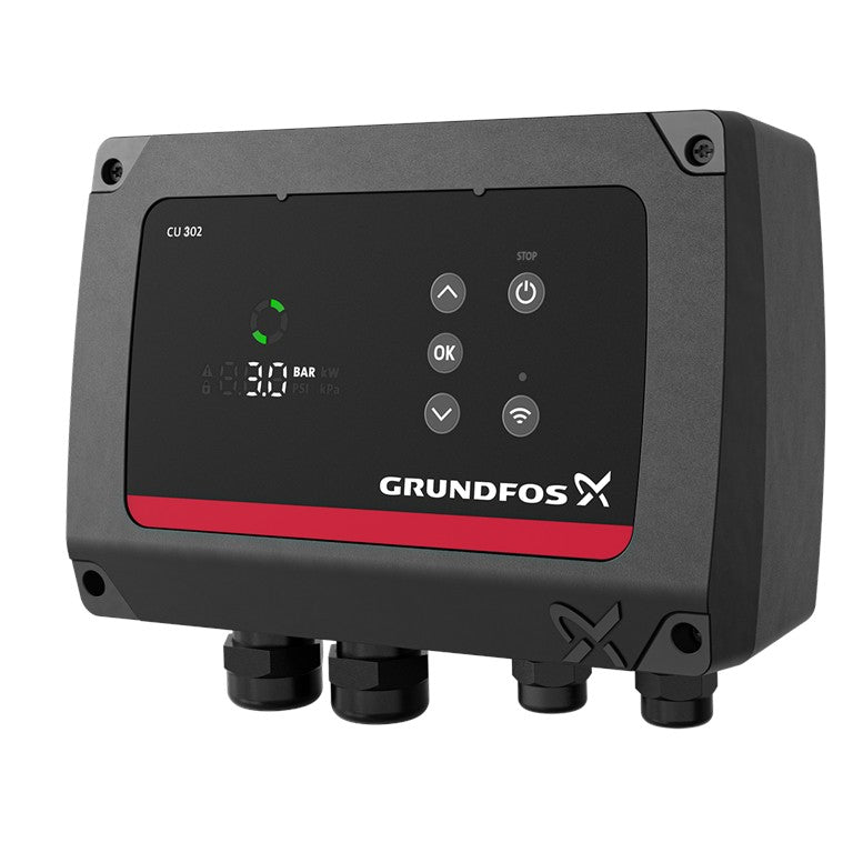 Grundfos CU302 SQE Pump Controller w/40-100PSI Sensor (SC)