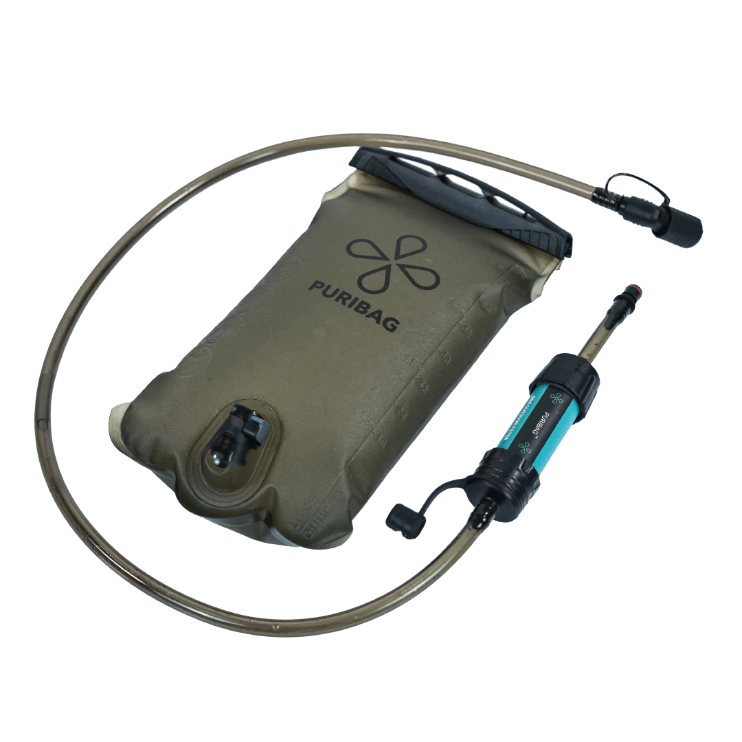 Puribag Adventure Bladder: 2 Liter Hydration Bladder with Filter (SC)