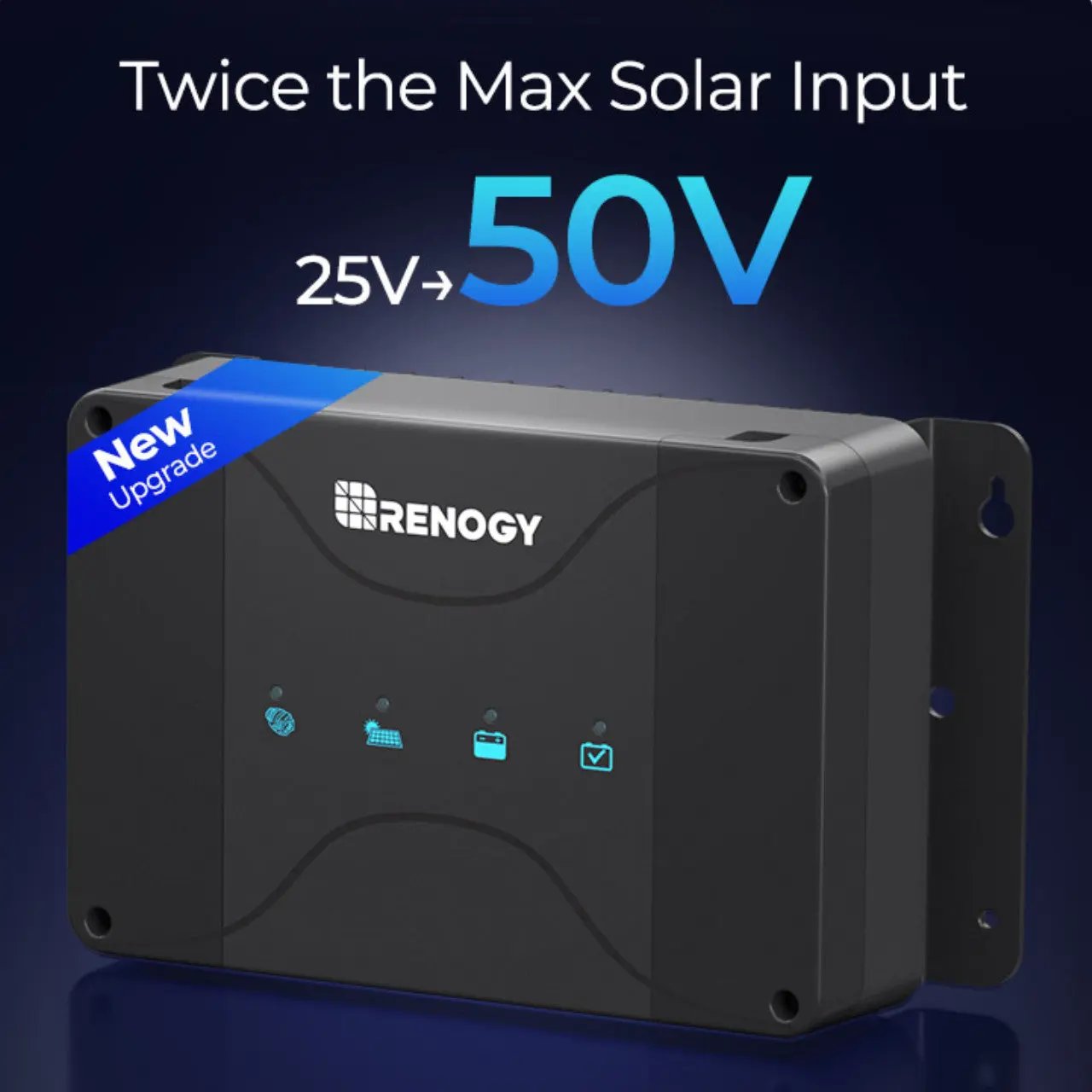 Renogy 12V 30A/50A DC-DC On-Board Battery Charger with MPPT with Renogy ONE Core (SC)