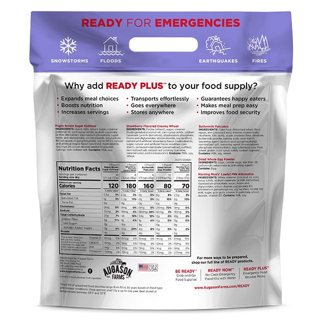 Breakfast Variety Pouch, 58 Servings (SC)
