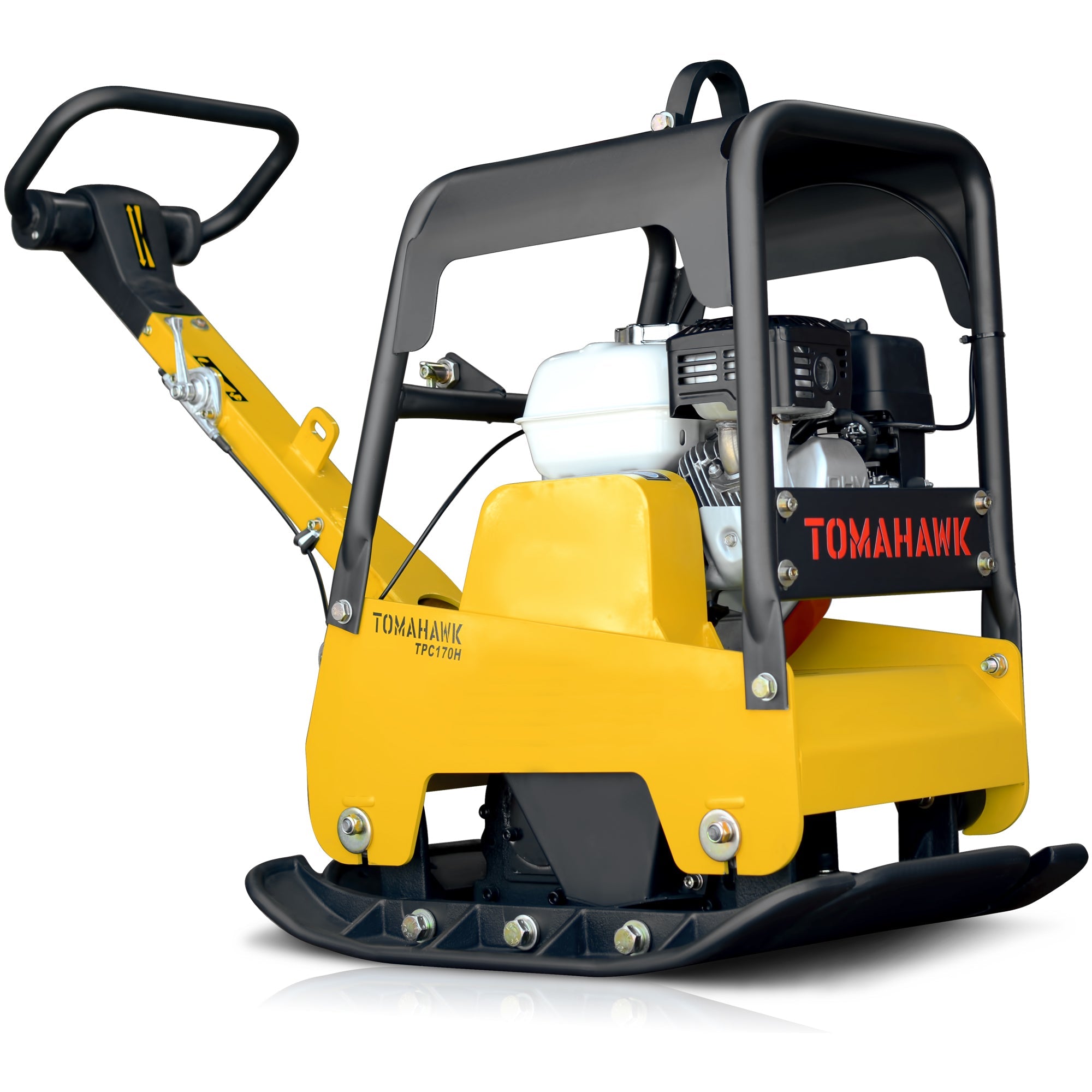 6.5 HP Honda Reverse Hydraulic Plate Compactor for Asphalt, Aggregate, Cohesive Soil Compaction (SC)