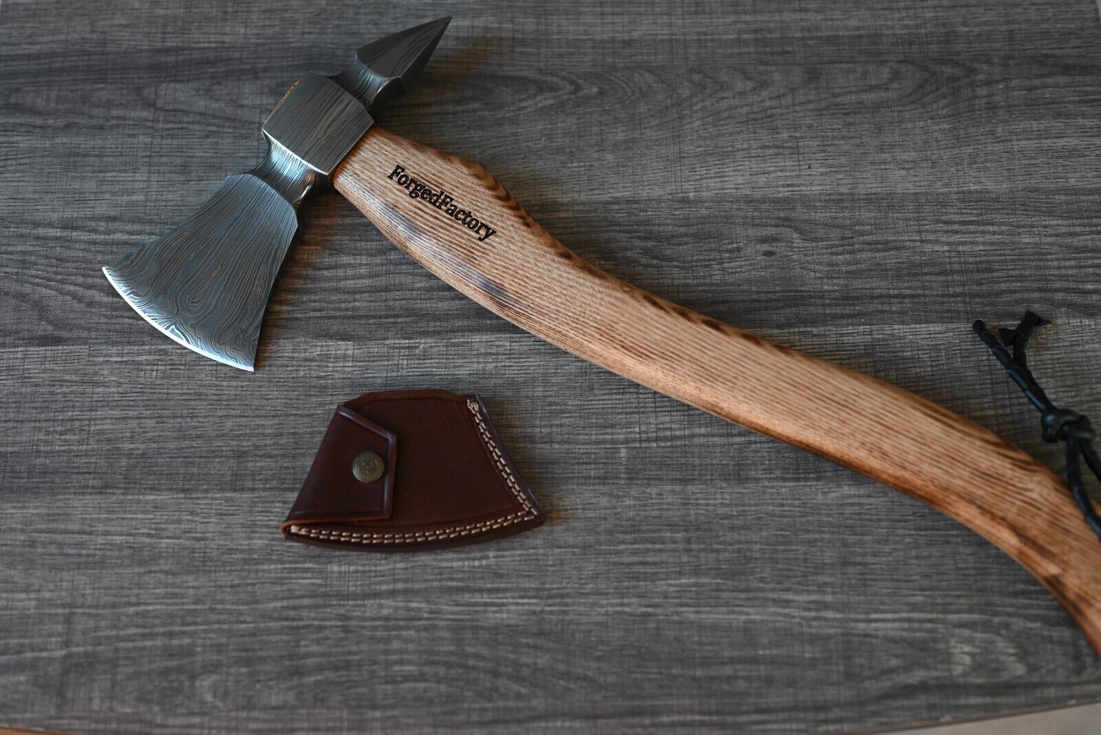 Viking Throwing Axe by KBS Knives Forged Factory – "Thor's Hammer" (SC)