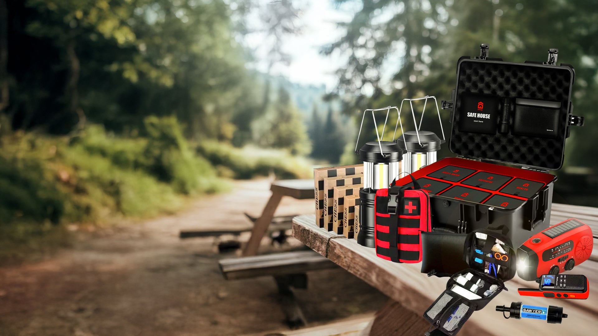 Safe House Survival Kit Contents