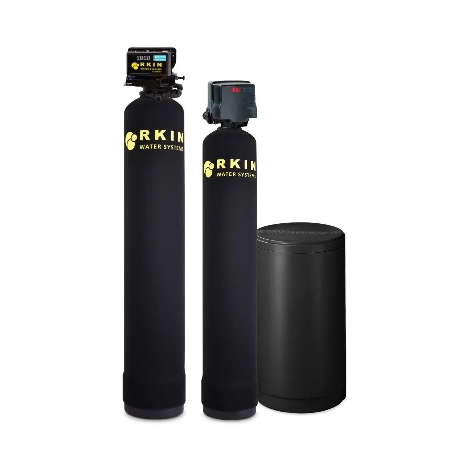 RKIN - Salt Based Water Softener and Well Water Filter Combo