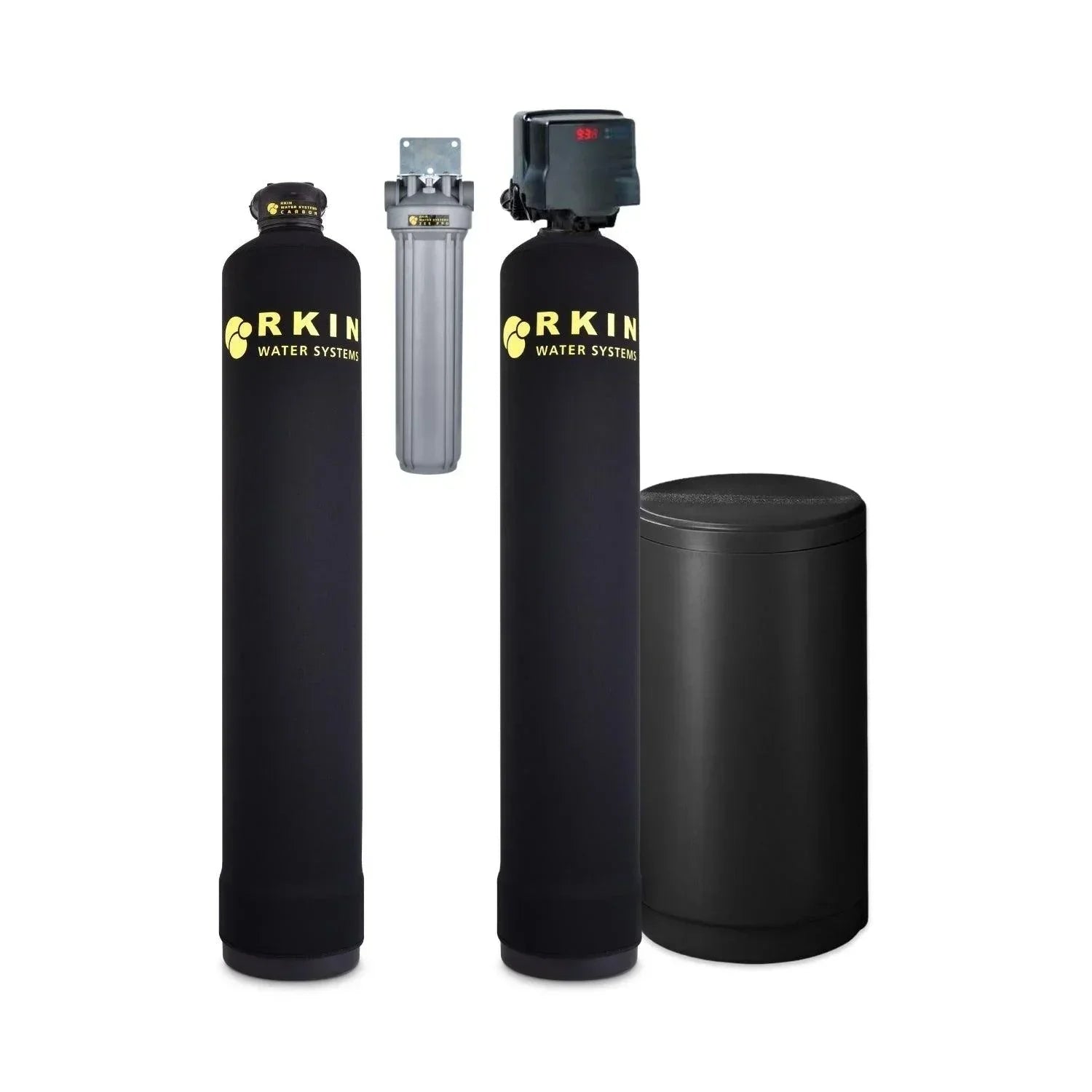 RKIN - Salt Based Water Softener and Whole House Carbon Filter System