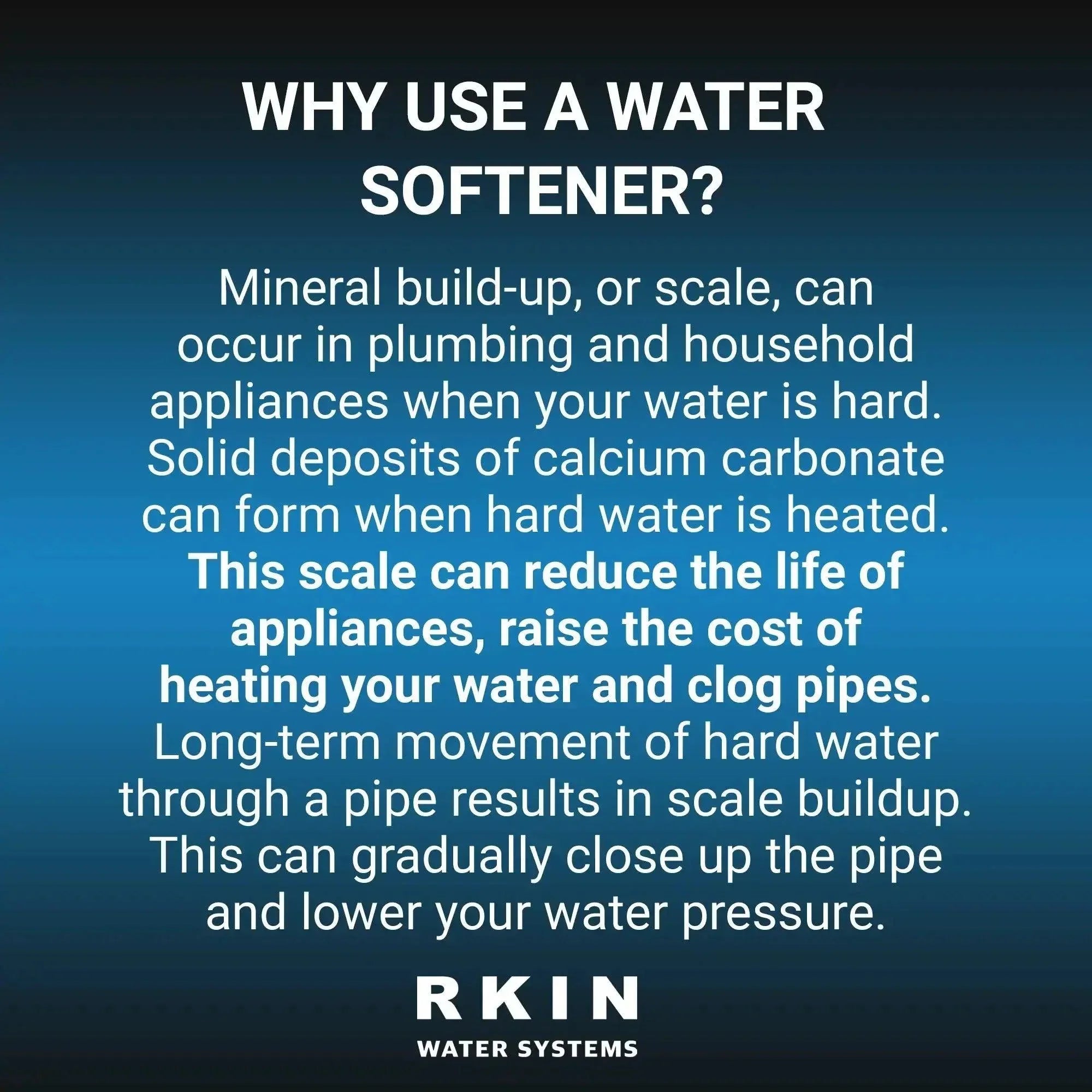 RKIN - Salt Based Water Softener System (SC)