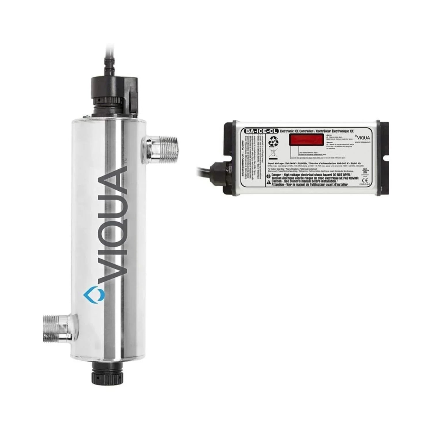 RKIN - Stainless Steel High Output UV Water Disinfection System (SC)