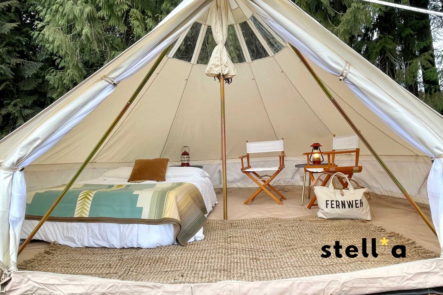 13' (4M) Stella™ Stargazing Canvas Tent (SC)